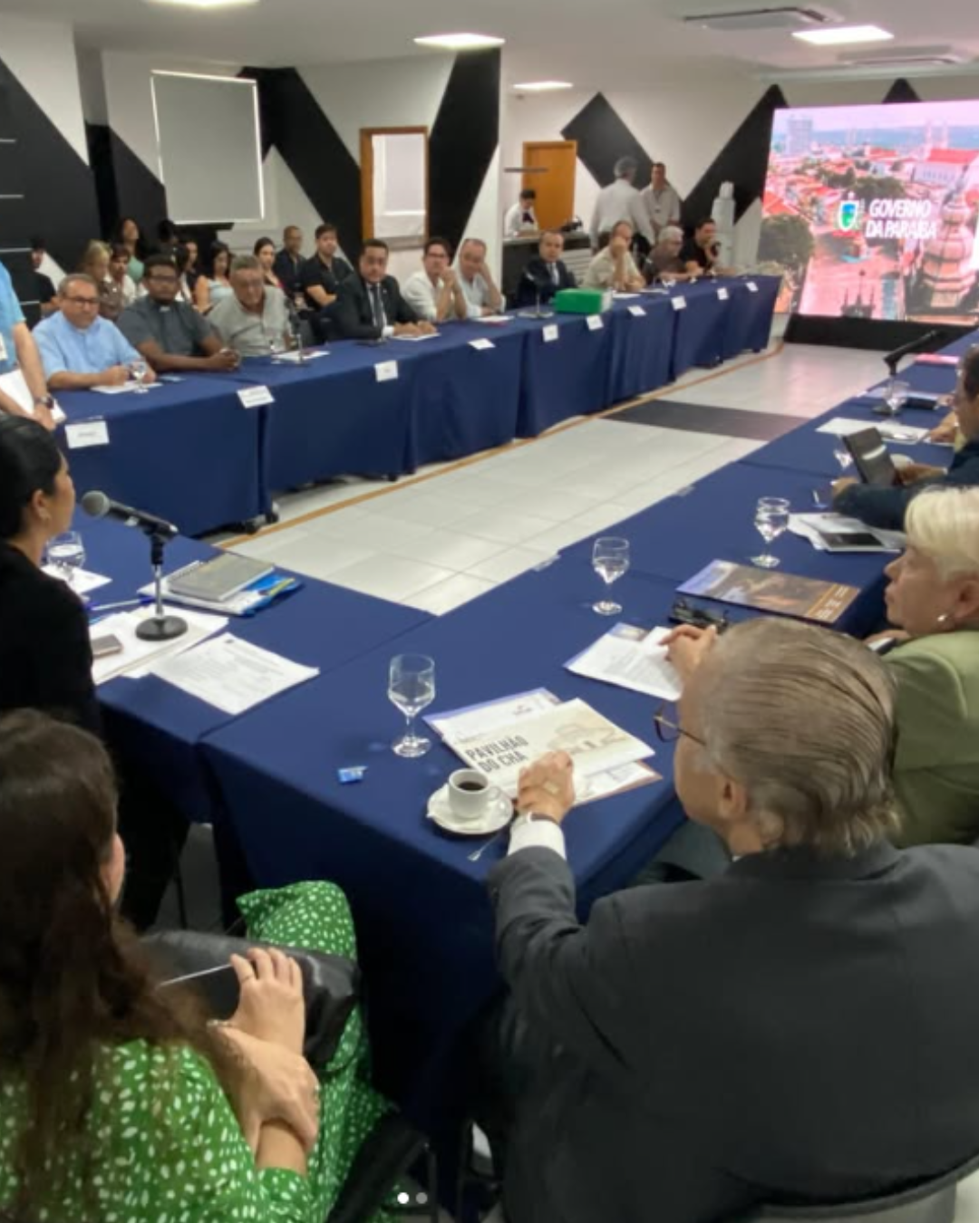 Presidente do Sistema Fecomércio/ Sesc/Senac Paraíba participa de reunião do IPHAEP PB